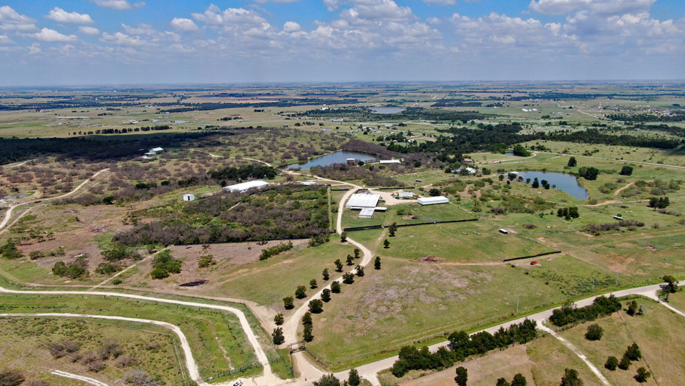 aerial view